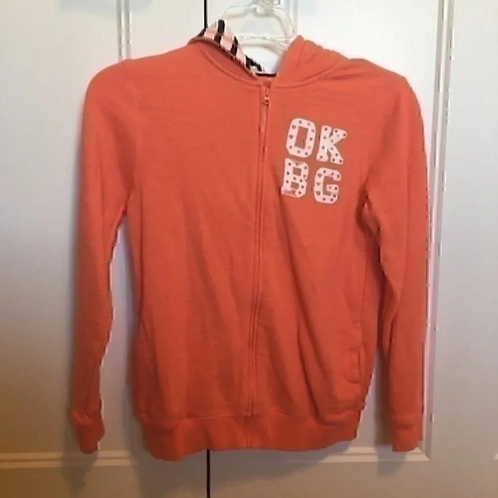 Osh Kosh Girls size 12 hooded sweatshirt NWOT